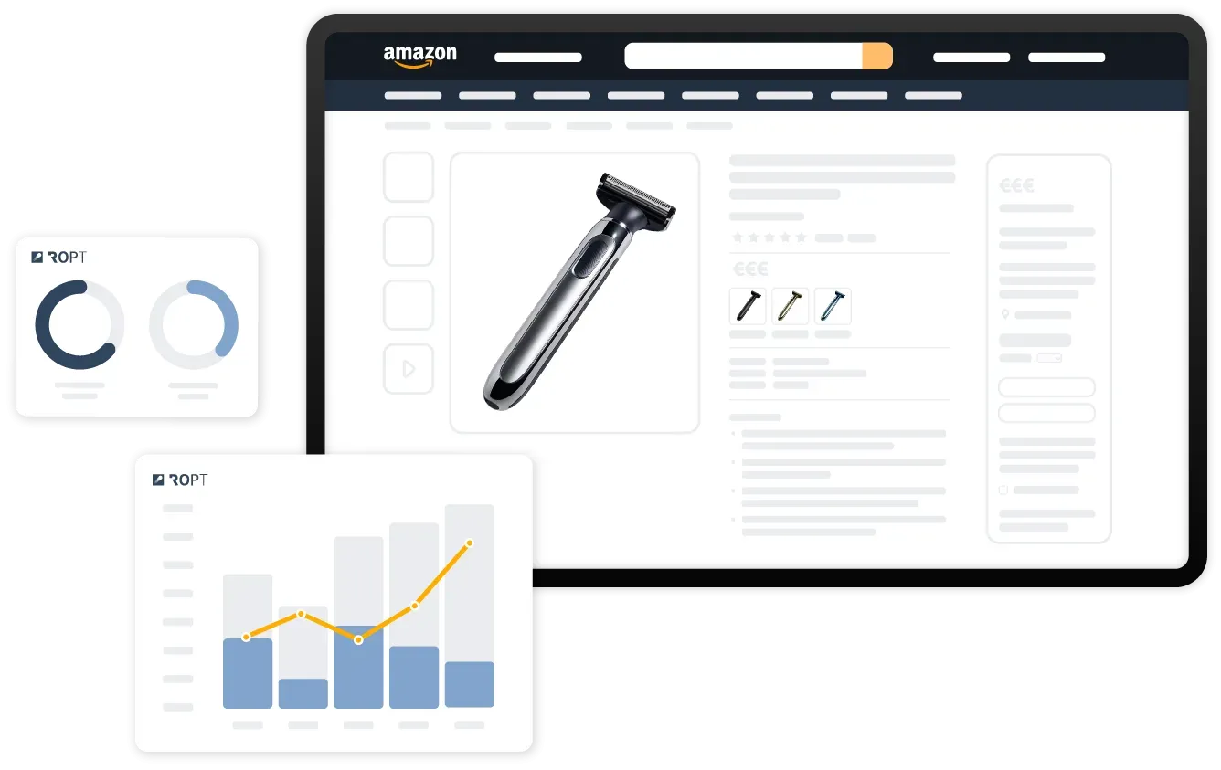 MOVESELL BI Analyse Software ROPT - Dashboard Beispiel