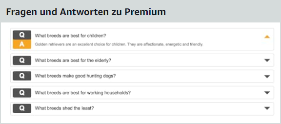 premium A+ Content Fragen & Antworten