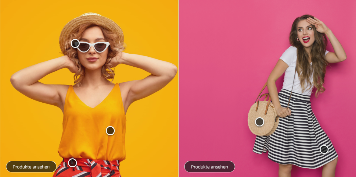 Shoppable Image Amazon Examples So setzt du das Shoppable-Bild auf Amazon ein | MOVESELL
