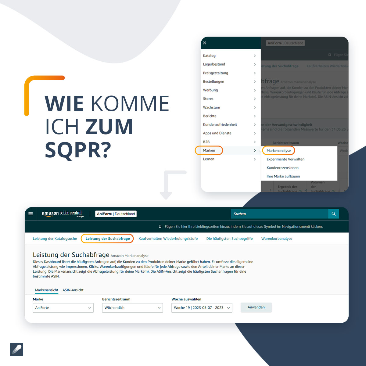 Wie komme ich zum Search Query Performance Report