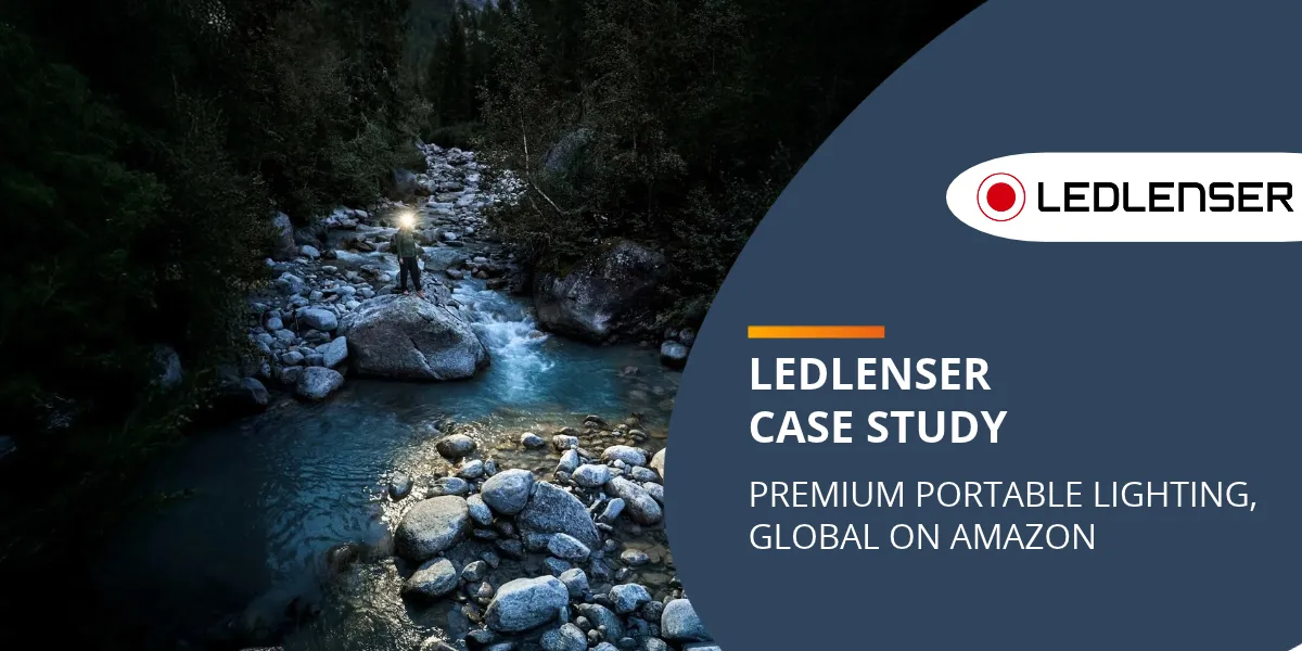 Ledlenser Case Study – Premium Portable Lighting, weltweit auf Amazon