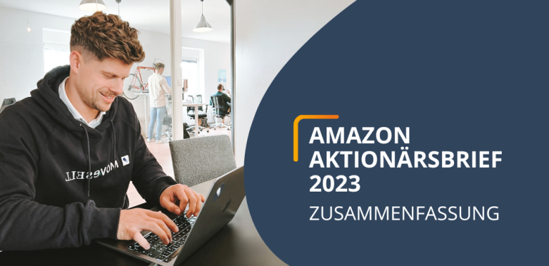 Blogheader - Das ist die Zusammenfassung des Amazon Aktionärsbriefs 2023